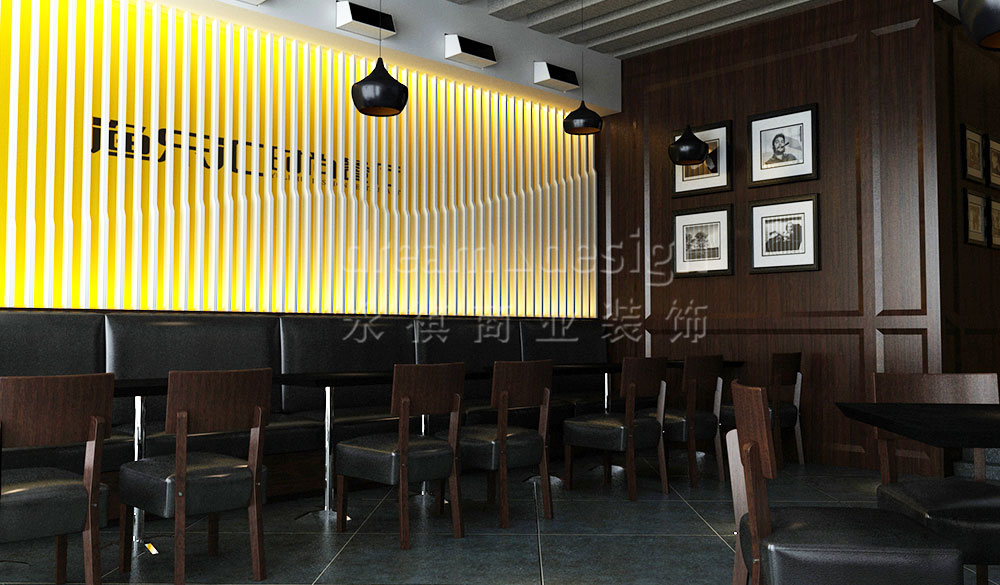 長(zhǎng)沙漁樂(lè)匯休閑餐廳裝修設(shè)計(jì)效果圖_長(zhǎng)沙餐廳裝修設(shè)計(jì)_長(zhǎng)沙公裝公司_永祺商業(yè)裝飾