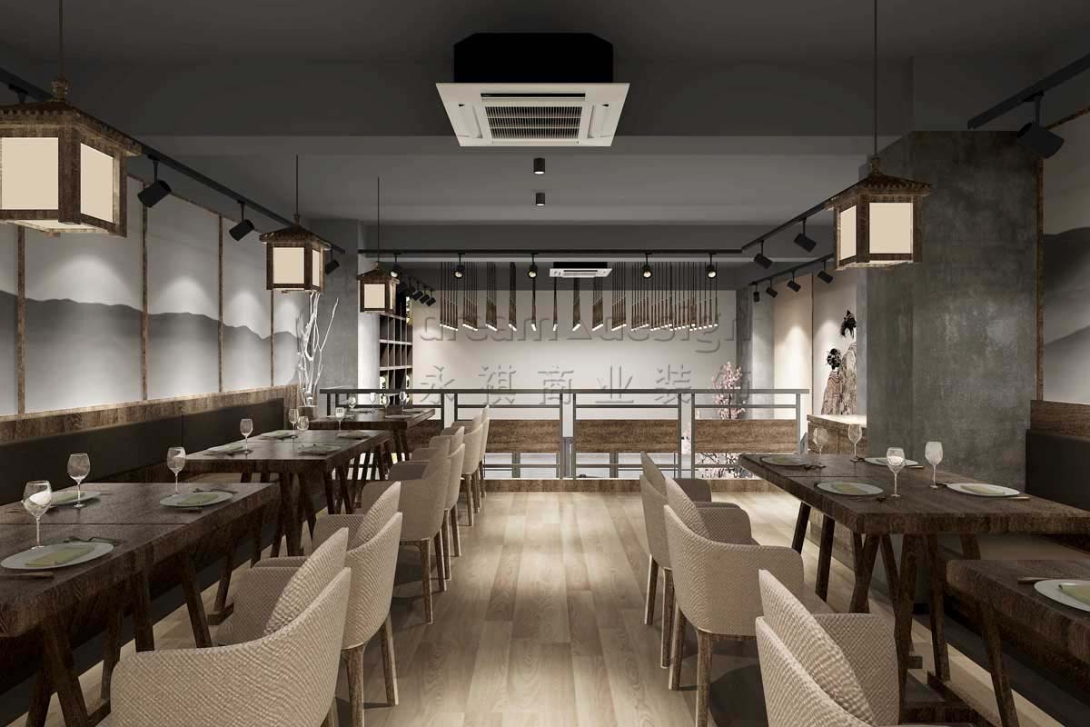 木夕壽司店面設(shè)計(jì)效果圖3 木夕壽司店面設(shè)計(jì)效果圖3